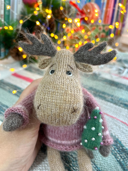 Moose Knitting Pattern