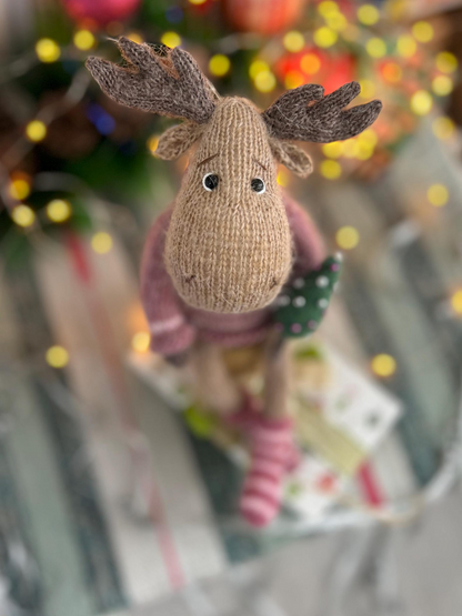 Moose Knitting Pattern