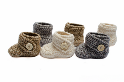 Baby Booties Crochet Pattern