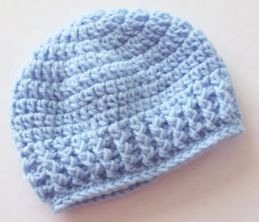 Easy Baby Hat Crochet Pattern