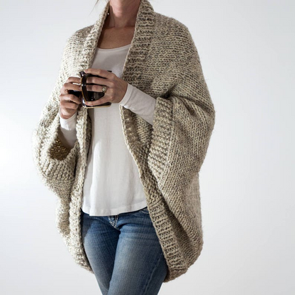 Scoop Shrug Knitting Pattern