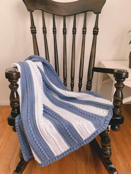 Bibbity Bobble Baby Blanket Crochet Pattern