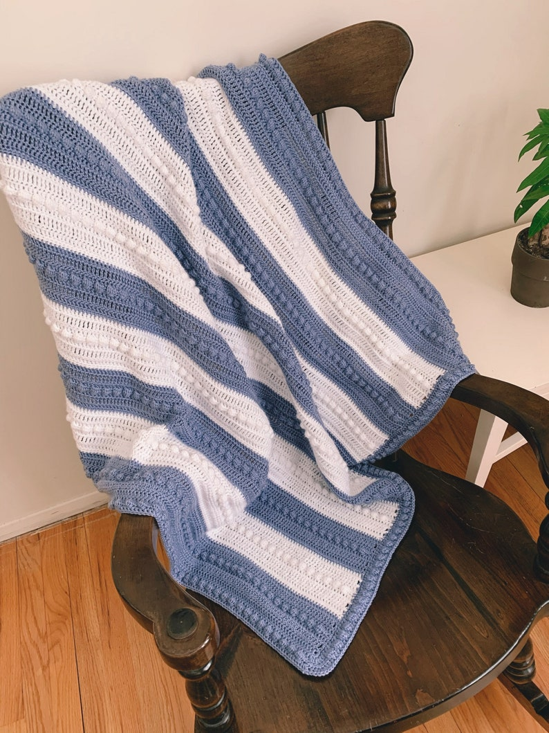 Bibbity Bobble Baby Blanket Crochet Pattern