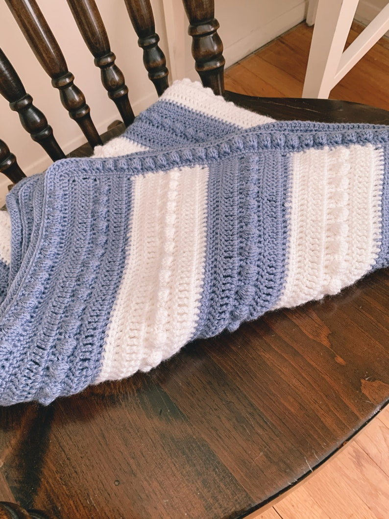 Bibbity Bobble Baby Blanket Crochet Pattern