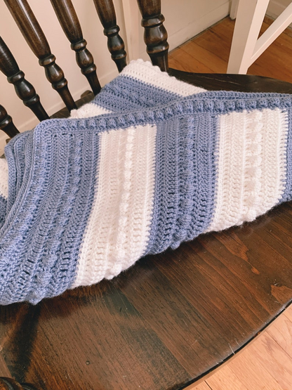 Bibbity Bobble Baby Blanket Crochet Pattern