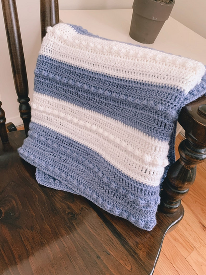 Bibbity Bobble Baby Blanket Crochet Pattern