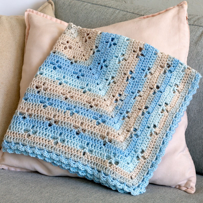 Petals Crochet Baby Blanket Pattern
