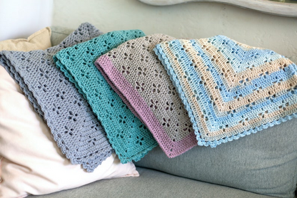 Petals Crochet Baby Blanket Pattern