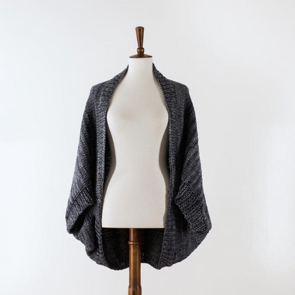 Rectangle Knit Shrug Knitting Pattern