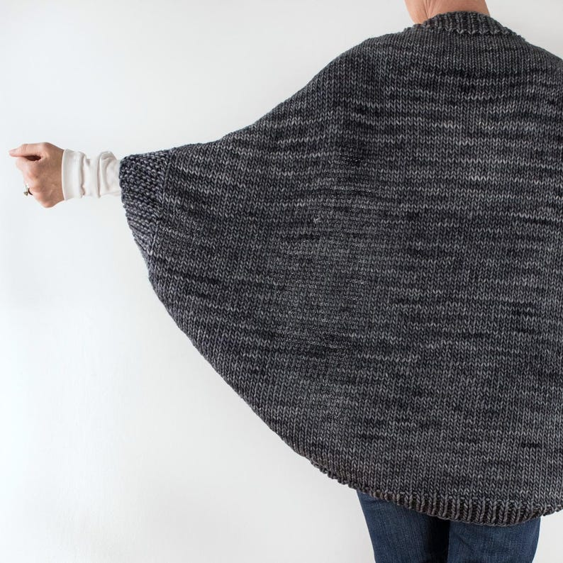 Rectangle Knit Shrug Knitting Pattern