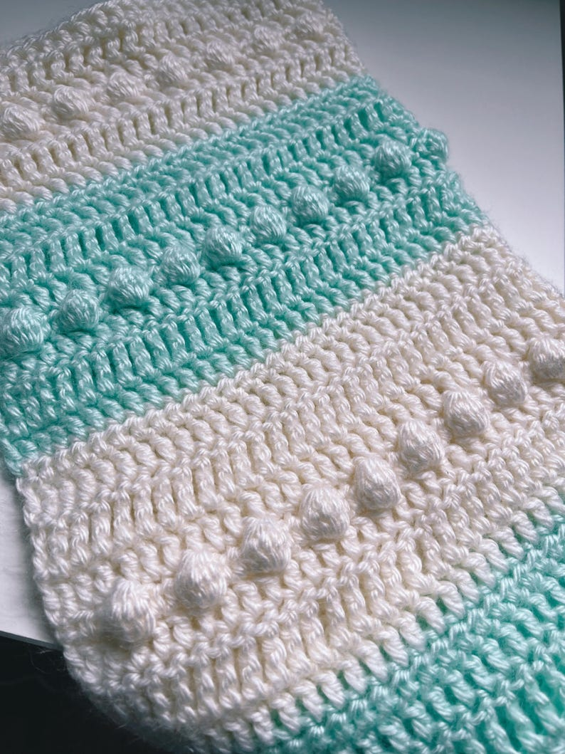 Bibbity Bobble Baby Blanket Crochet Pattern