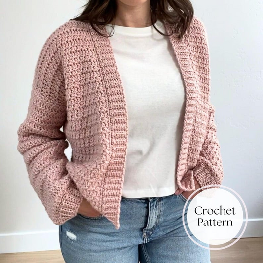 Cozy Cardigan Crochet Pattern