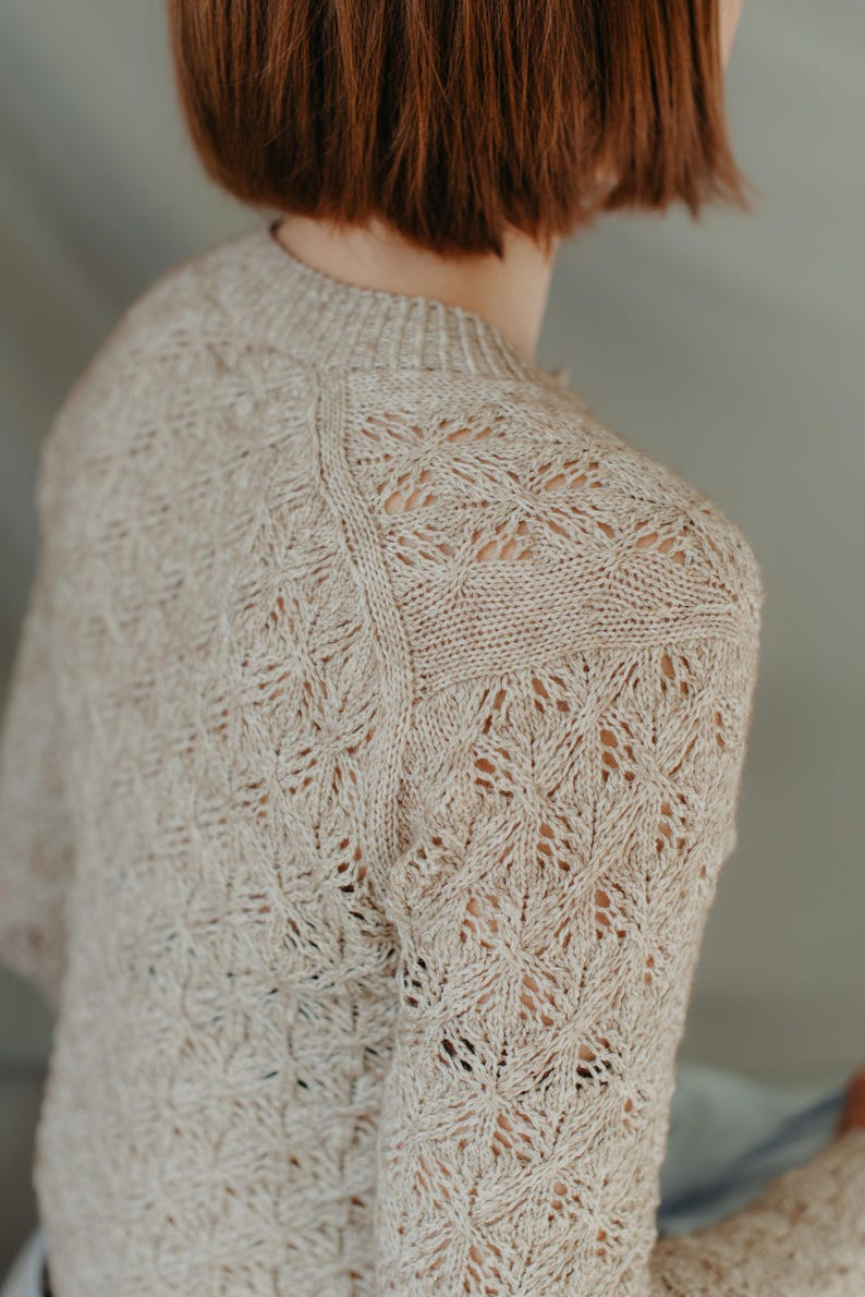 Lace Cardigan Knitting Pattern
