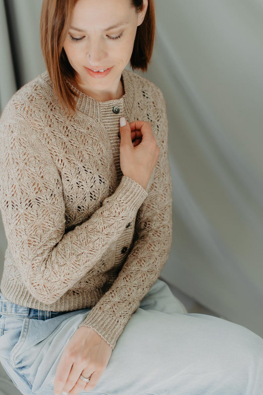 Lace Cardigan Knitting Pattern