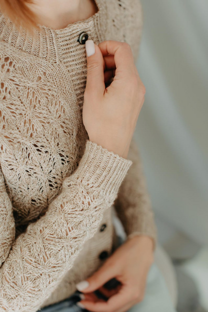 Lace Cardigan Knitting Pattern