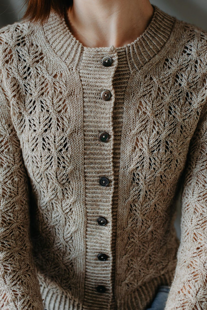 Lace Cardigan Knitting Pattern