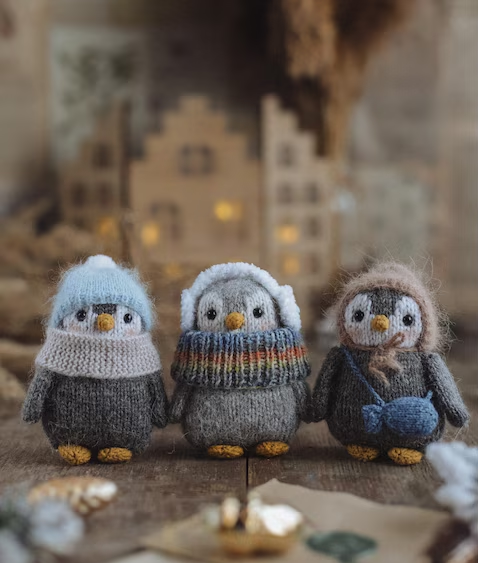 🐧Penguin Knitting Pattern ❄️🎄