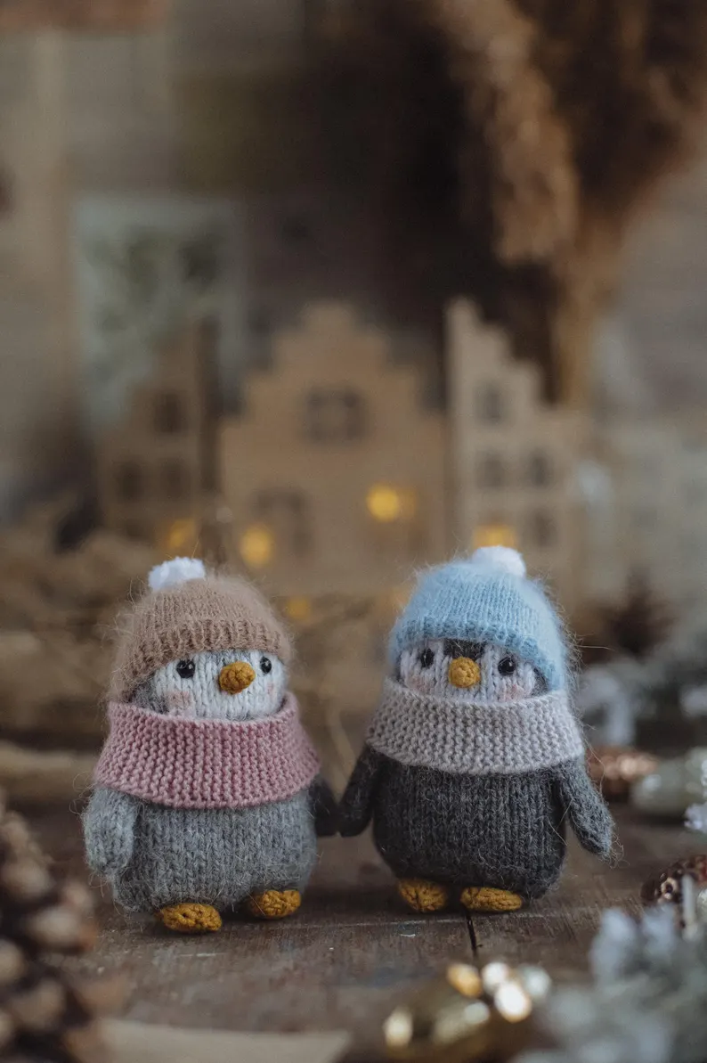 🐧Penguin Knitting Pattern ❄️🎄