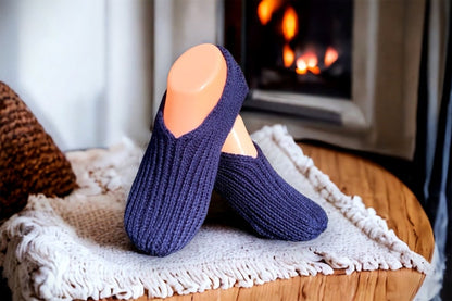 Easy Knitting Slippers Pattern for Beginners