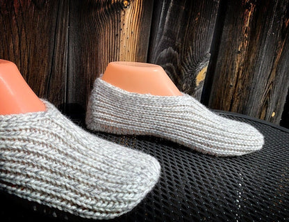 Easy Knitting Slippers Pattern for Beginners